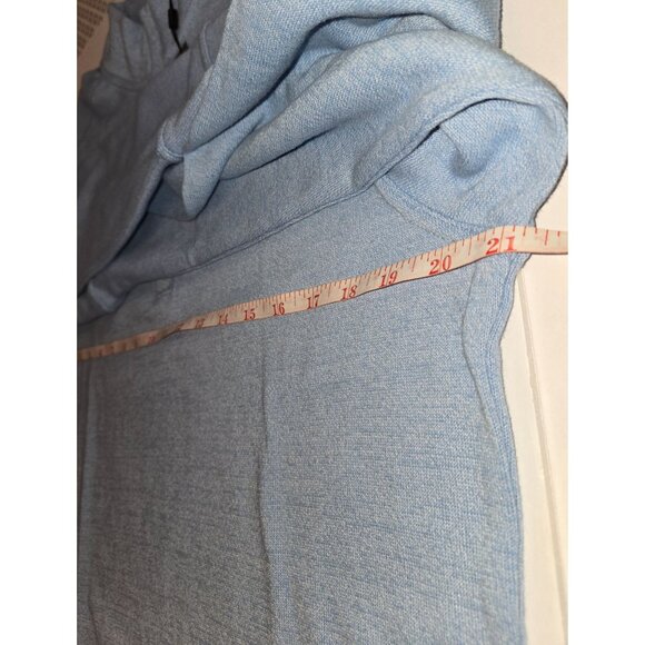 Walyer Hagen Mens Midweight 1/4 Zip Pullover Sweatshirt Blue Heather Sz S - Picture 6 of 9